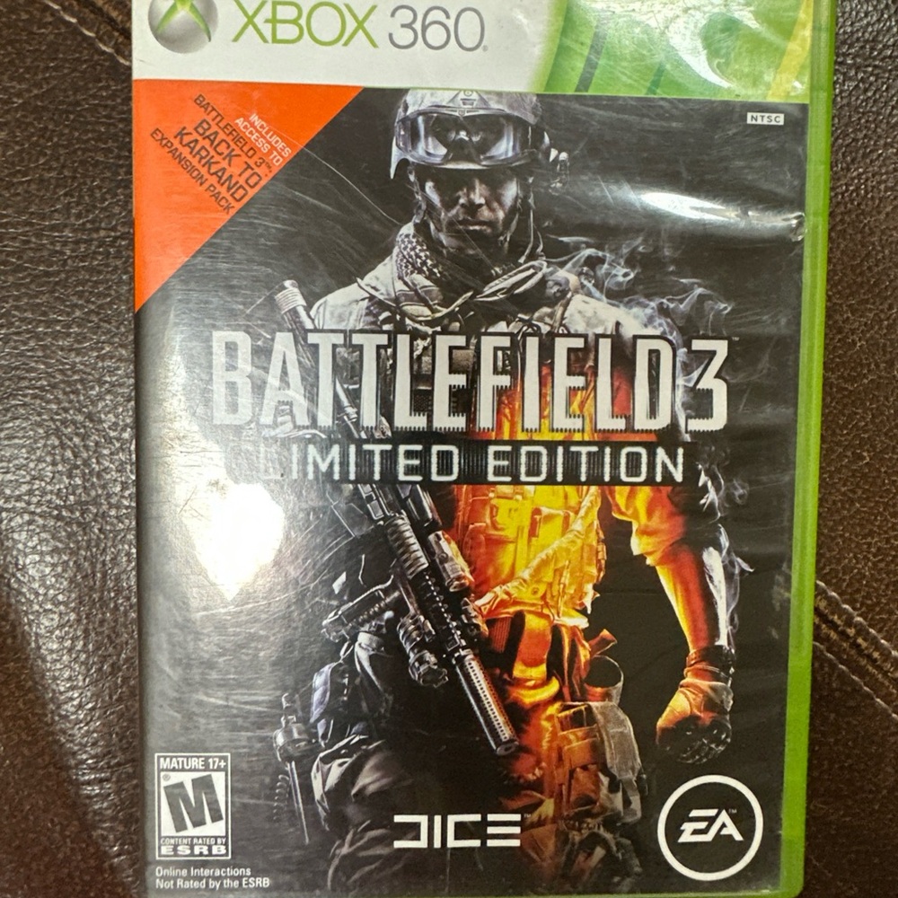 Battlefield 3 -- Limited Edition (2 Disc‎ Set) (Microsoft Xbox 360, 2011)